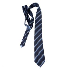 Sọc Preppy Cà Vạt Trọng lượng nhẹ vải polyester sinh viên cà vạt dài cho học tập trang phục và mặc hàng ngày