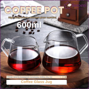 Suomi Household Glass Coffee Jug Hand Brewed Coffee Maker Teapot