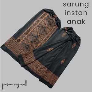 sarung instan anak usia 3-11 tahun motif sarwon