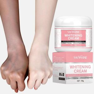 SAUVASINE WHITENING CREAM New Whitening Cream Moisturizes White Skin Turn Dark White Body Cream 50g  [275-WHITE]