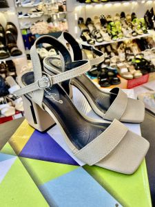 SALE 40% DÉP CAO GÓT MŨI VUÔNG 8 PHÂN THỜI TRANG CAO CẤP