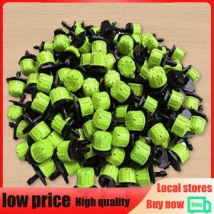 500Pcs 1/4 Inch Adjustable Micro Drip Irrigation Sprinklers for Watering System