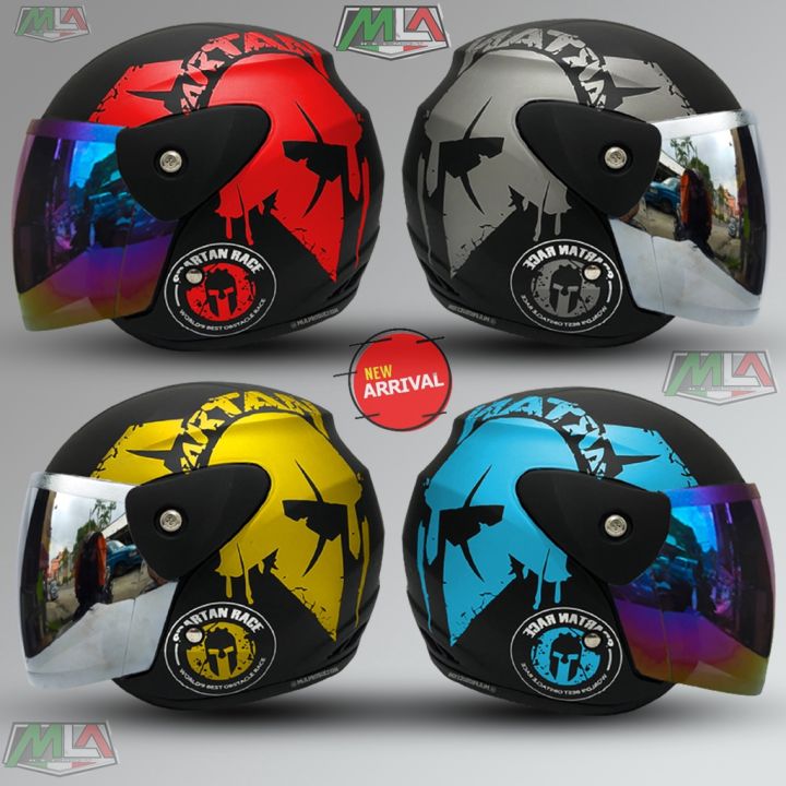 2.2 Helm Motor Half Face Evo Inovation SNI Seperti Helm GM original