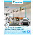 (Smart Control) Daikin 3.5hp Ceiling Cassette Aircond FCC100A & RC100AV1M (Panel BC50FM) Daikin Air Specialist 3.5hp Ceiling Cassette Type Air Conditioner - Non Inverter - FCC-A Series (8-Way airflow). 