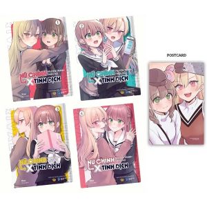 Combo Nữ Chính Truyện Tranh Thiếu Nữ X Tình Địch: Từ Tập 1 Đến Tập 4 (Bộ 4 Tập) - Tặng Postcard - Số Lượng Có Hạn