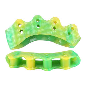 VTTO 1Pair Upgraded Silicone Toe Separator Bunion Corrector Hammer Toe Corrector Soft Silicone Material for Toe Separation Foot Care Tool