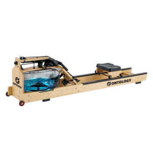 Home Fitness Rowing Machine Folding Indoor Rowing Exercise Machine Rowing Machine Foldable Gym Solid Wood Rowing Machine 划桨机