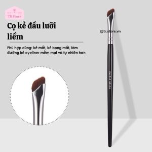 Cọ kẻ chân mày và kẻ mắt eyeliner trang điểm mắt Gecomo đầu xéo G1092 G1093