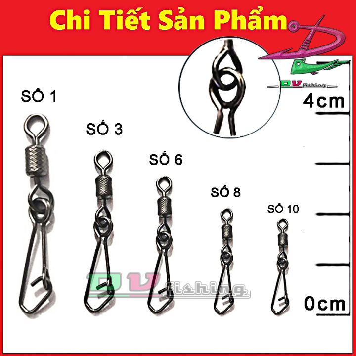 Khoá Link chống xoắn.( 1 BỊCH 10 CÁI ) Khóa Nhật 2 vòng. Khoá tốt