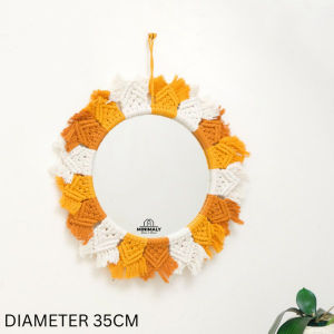 Minimaly16 Kaca Dinding Aesthetic (MODEL PELANGI) Cermin Gantung Cermin Aesthetic