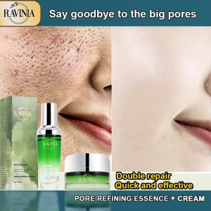 【RAVINIA】Pore minimizer serum 50ml Repair enlarged pores pitted skin Pore Tightening Whitening&Smoothing&Moisturizing facial skin