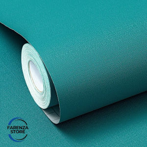 Wallpaper Dinding Polos Dark Green Ukuran 45CM X 8METER
