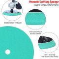 3pcs 5 inch Polishing Pads, 5'' Orbital Buffer Pads Hook and Loop Buffing Pads, Foam Polish Pad for Compounding, Polishing and Waxing, for 5'' Backing Plate. 
