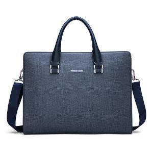 iFASHION 1286 Men Premium 14 Inch Water Resistant Laptop Business Office Bag Lelaki Beg Berkualiti Silang komputer Riba