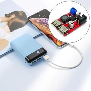 Compactly 2USB Output DCStep Down Module for Efficient 5V 3A Power Supply in Car Solar Systems Power Supply Module