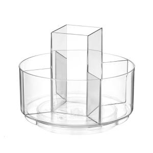 ที่วางปากกาหมุนสำหรับถังตัวยึดโต๊ะปากกาดินสอ360องศากล่องดินสอตาข่ายตั้งโต๊ะถ้วยดินสอหมุนได้สำหรับสำนักงานโรงเรียน