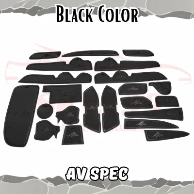 Perodua ALZA 2022-2025 Interior Slot Mat Car Interior Anti Slip Slot Mat 1 set