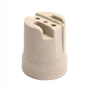 WARMIE หลาย Spec ใช้งานง่าย พร้อมขาตั้ง ฝาเกลียวขนาดใหญ่ การ E27 สำหรับโคมไฟจี้ ซ็อกเก็ตหลอดไฟ อุปกรณ์โคมไฟ เพดานแท่นแบน ที่วางโคมไฟเซรามิค