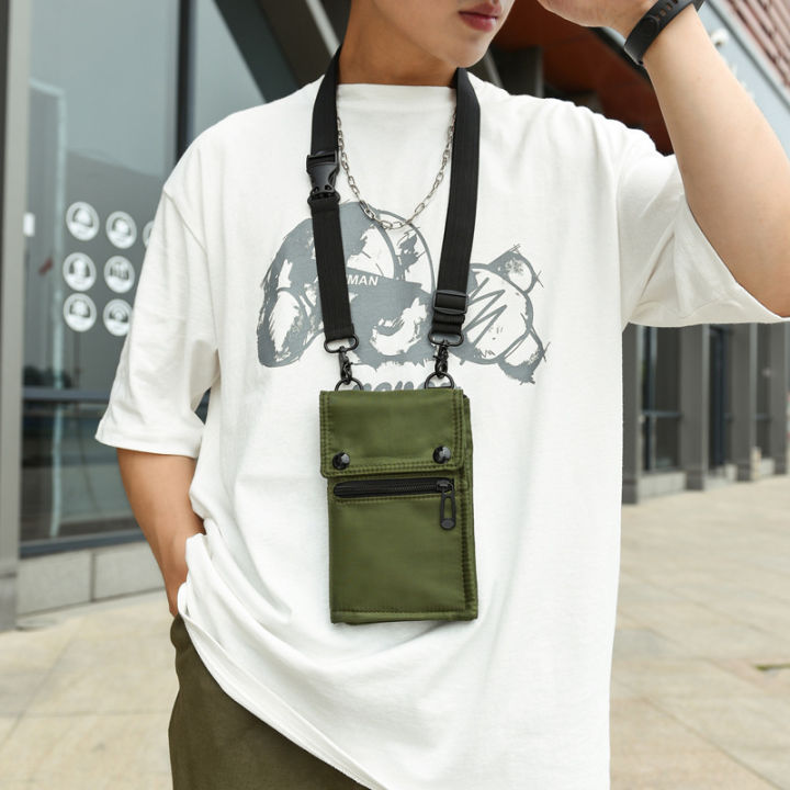 1pc Mobile Phone Bag Men and Women Shoulder Bag Multi Purpose