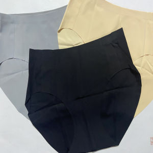 Non-marking One-Piece Large Size Womens Panties Solid Color Breathable Antibacterial Comfortable Naked Womens Briefs