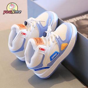 youNme High Cut Shoes For Kids Girls Rubber Shoes Korean Baby Shoes Boys Sneakers Fashion Sapatos 1 To 5 Years Old