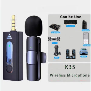 ✅100% Original Yoky Wireless Lavalier Microphone for Phone Vlogging Cellphone Portable Noise Cancelling Mini Mic