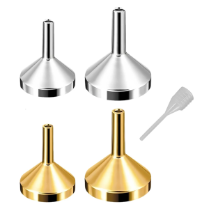 3 Pcs Metal Funnel Small Funnel Funnel Funnel Liquid Transfer Funnel for Bottles Kitchen Cosmetics