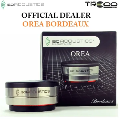 IsoAcoustics OREA Bordeaux Desktop/Floor Acoustic Isolators (1 unit/pack)