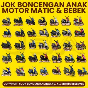Jok Motor Anak Boncengan Depan Matic Dan Bebek Kursi Dudukan Portable