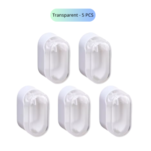 Space Saving Toothbrush Head Covers Wall Mounted Dustproof Toothbrush Storage Organizer - DailyDwell1