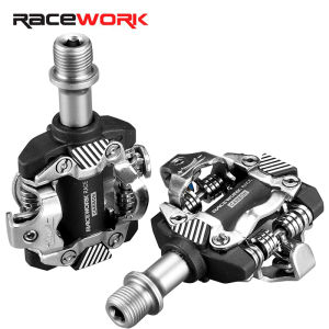 Racework X-m8100 SPD bicycle pedal made of lightweight carbon fiber without clamping