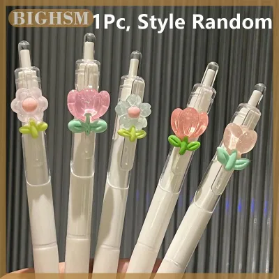 BIGHSM ปากกาเจลสุดน่ารักสุดสร้างสรรค์ปากกาเซ็นชื่อแบบแห้งเร็วอุปกรณ์สำนักงานอุปกรณ์การเรียนปากกาลูกลื่นสวยงาม