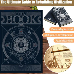 คู่มือฉบับสมบูรณ์สำหรับการสร้างอารยธรรมใหม่ หนังสือเพื่อการเอาชีวิตรอดอย่างสุดขั้ว หนังสือ Dawn Of Adversity Handbook