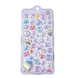 Decorations Cute Aesthetic Sticker Set 3D Relief Sticker Scrapbooking Creative Candy Drop DIY Diary Stationery Sticker