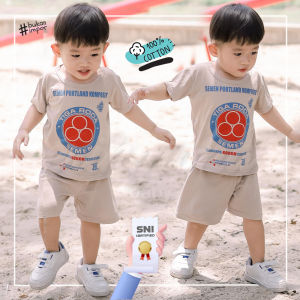 ❤️ setelan anak set bayi cowo cewe 1y 2y 3y semen tiga roda lucu ❤️