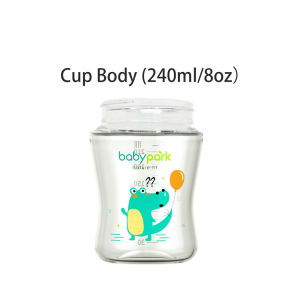 Kamote 360 Degree Training Cups For Toddler 240ml/8oz Baby Childrens Sippy Cup Kids Sipping Water Cuvette Baby 3m+ 6m+ 12m+ 1 PCS