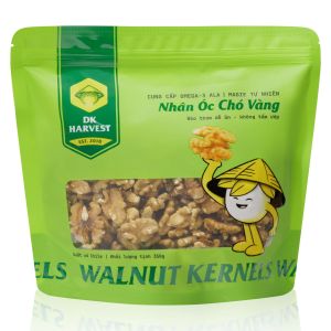 Hạt Óc Chó sống tách vỏ DK Harvest - túi 350g - Date Mới Không Hôi Dầu - Dùng làm Sữa hạt Óc chó nhập khẩu Chile hạt óc chó tách vỏ hạt nấu sữa