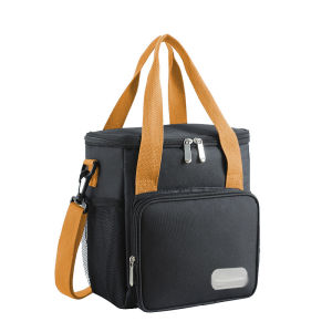Waterproof Thermal Picnic Cooler Bag Portable Handheld Crossbody Insulated Food Storage Bag Travel Essential