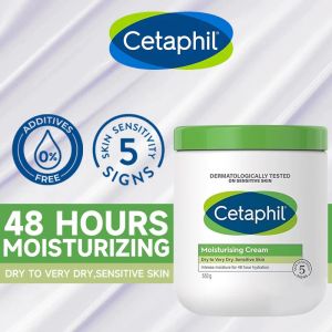 Cetaphil Moisturizer Cream 550g For Face&Body Sensitive Skin Intense Moisturizing Body Cream Lotion