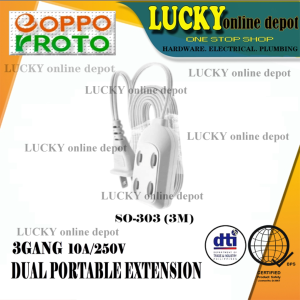 EOPPO SO-303 (3m)/ SO-305 (5m)/ SE-303 (3m)/ SE-305 (5m) Dual Portable Extension