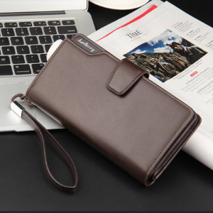 PRODUK IMPOR BAELLERRY FACTORY OUTLET S1063 DOMPET PANJANG TEBAL RESLETING SEMI KULIT - BAELLERRY OUTLET