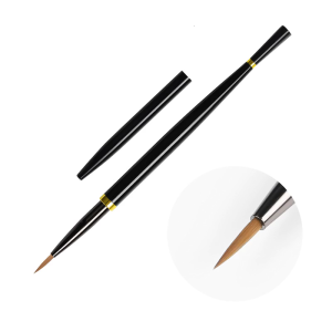 Multipurpose Nail Brush Salon Quality Tools With Soft Nylon Bristles Comfortable Grip for Precise Nail Design