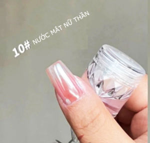 Tráng gương hiệu ứng màu cực quang siêu hot cho nail