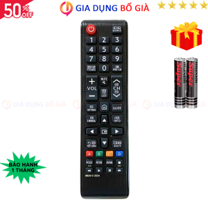 Remote điều khiển tivi Samsung Mã 15 BN59-01303A điều khiển TV Samsung - Tặng kèm pin - Gia Dụng Bố Già