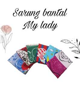 "ASLI" SARUNG BANTAL MY LADY SARUNG BANTAL "1 PASANG (2Pcs)" URUNG BANTAL MY LADY