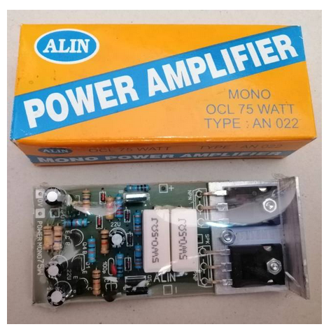 Kit power ampli amplifier OCL mono Alin AN022 | Lazada Indonesia