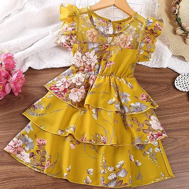 Kids summer 2024 frock design