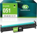 GREENBOX (NO Toner) Compatible 051 Drum Unit Replacement for Canon 051 Drum for LBP162dw MF264dw MF267dw MF269dw MF263dw MF266dw LBP161dw Printer (1 Pack, Black). 