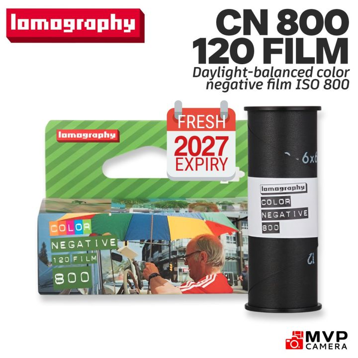 LOMOGRAPHY CN800 ISO 800 120 Color Negative Film Medium