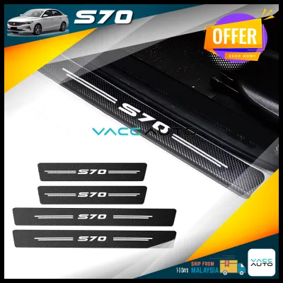 Proton S70 (2023-2027) Door Step Anti Scratch Side Door Sill Strip Protector Sticker Vaccauto Car Accessories